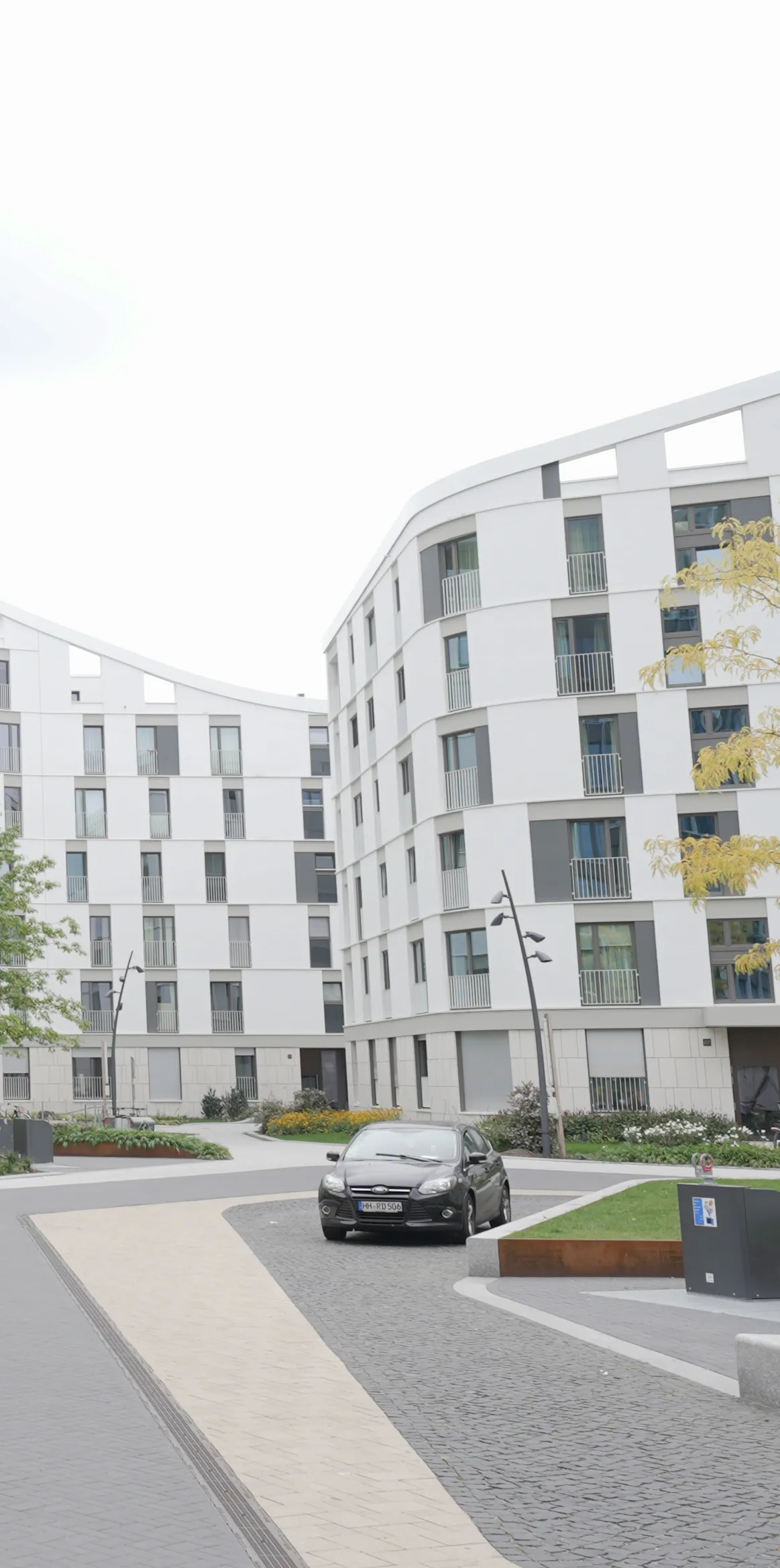 Moderne Wohngebäude im Quartier, Referenzprojekt