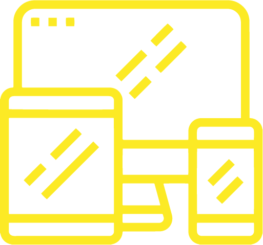 Icon Computer, Tablet und Smartphone